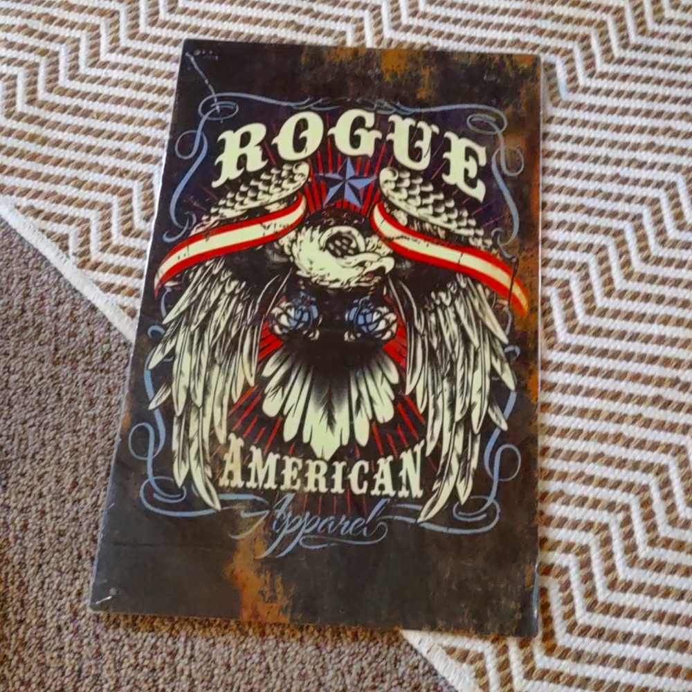 Metal sign